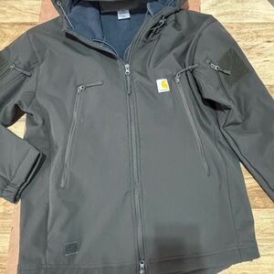 Carhartt Gray Fleece-Lined Jacket